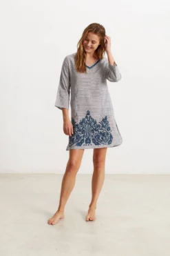 Women'secret Túnica Algodón Mil Rayas