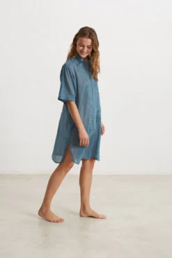 Women'secret Túnica Camisa Algodón Bordado -Women'secret Soldes Magasin P 634591111D1