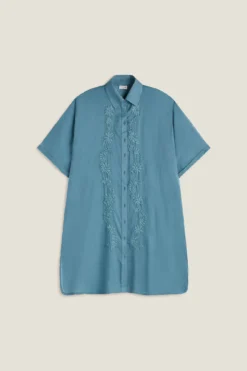 Women'secret Túnica Camisa Algodón Bordado -Women'secret Soldes Magasin P 634591111D3