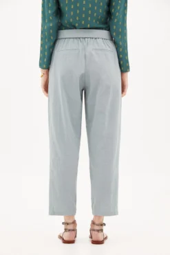 Women'secret Lea Pantalón Algodón Con Cinturón -Women'secret Soldes Magasin P 654503325D2