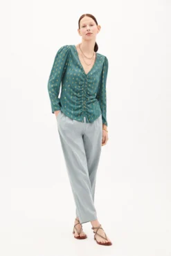 Women'secret Lea Pantalón Algodón Con Cinturón