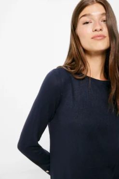 Women'secret Camiseta Bimateria Botones Puño -Women'secret Soldes Magasin P 676590110D2