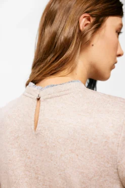 Women'secret Camiseta Cuello Bimateria -Women'secret Soldes Magasin P 676592235D2