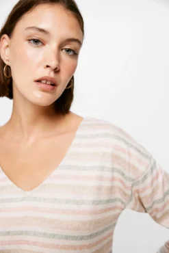 Women'secret Camiseta Bimateria Escote Pico -Women'secret Soldes Magasin P 676592438D1