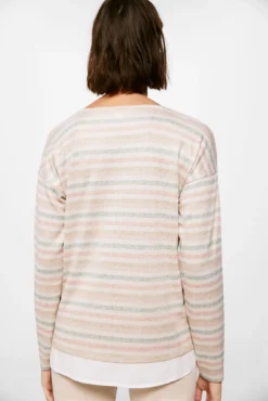 Women'secret Camiseta Bimateria Escote Pico -Women'secret Soldes Magasin P 676592438D2