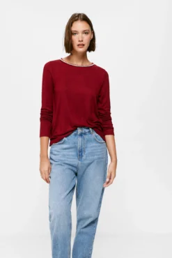 Women'secret Camiseta Cuello Trenza Bicolor 7 Women'secret Camiseta Cuello Trenza Bicolor -Women'secret Soldes Magasin P 676593069D1