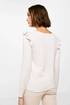 Women'secret Camiseta Perlas Hombros Volante -Women'secret Soldes Magasin P 676593138D2