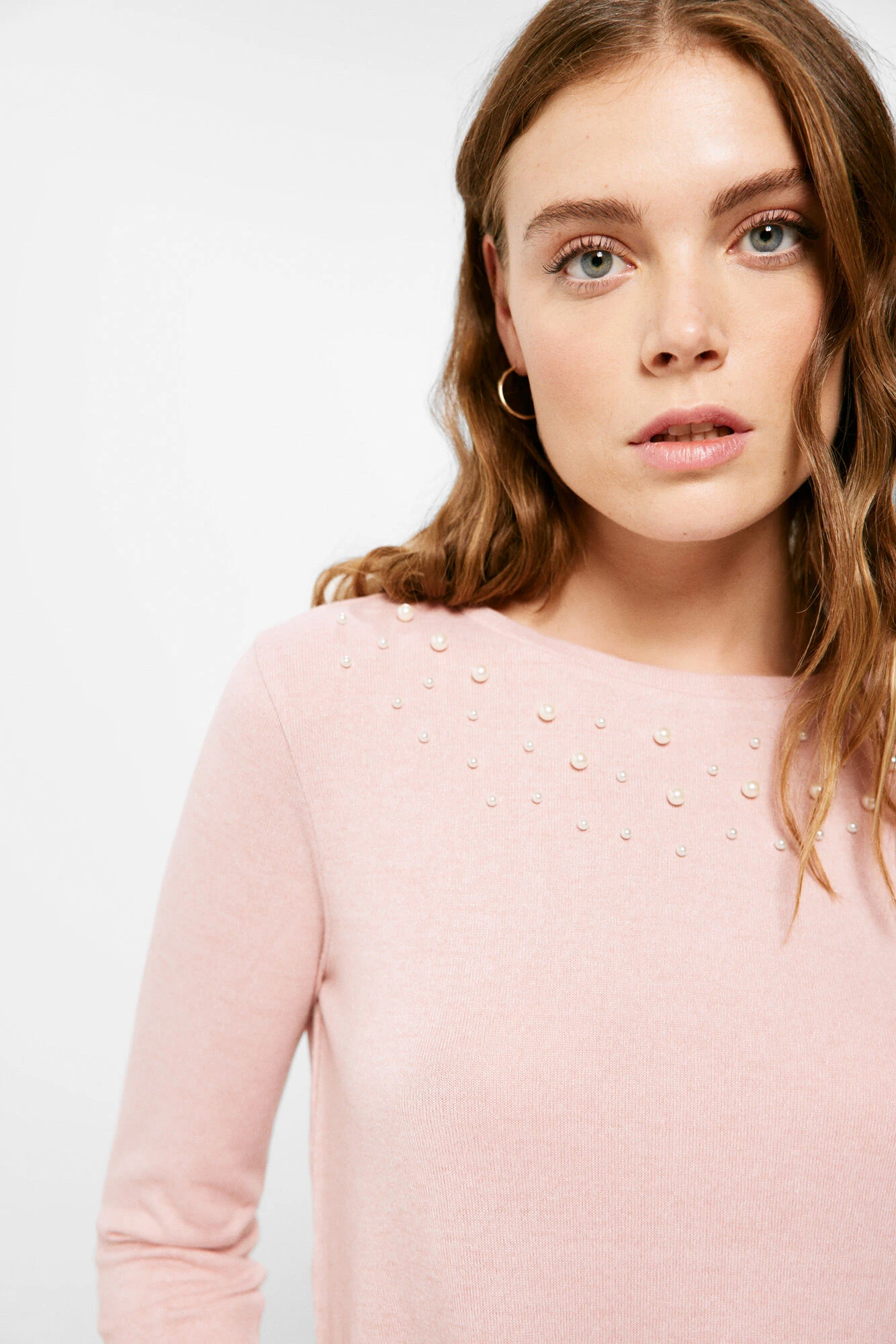 Women'secret Camiseta Cuello Perlas 2 Women'secret Camiseta Cuello Perlas – Image 2