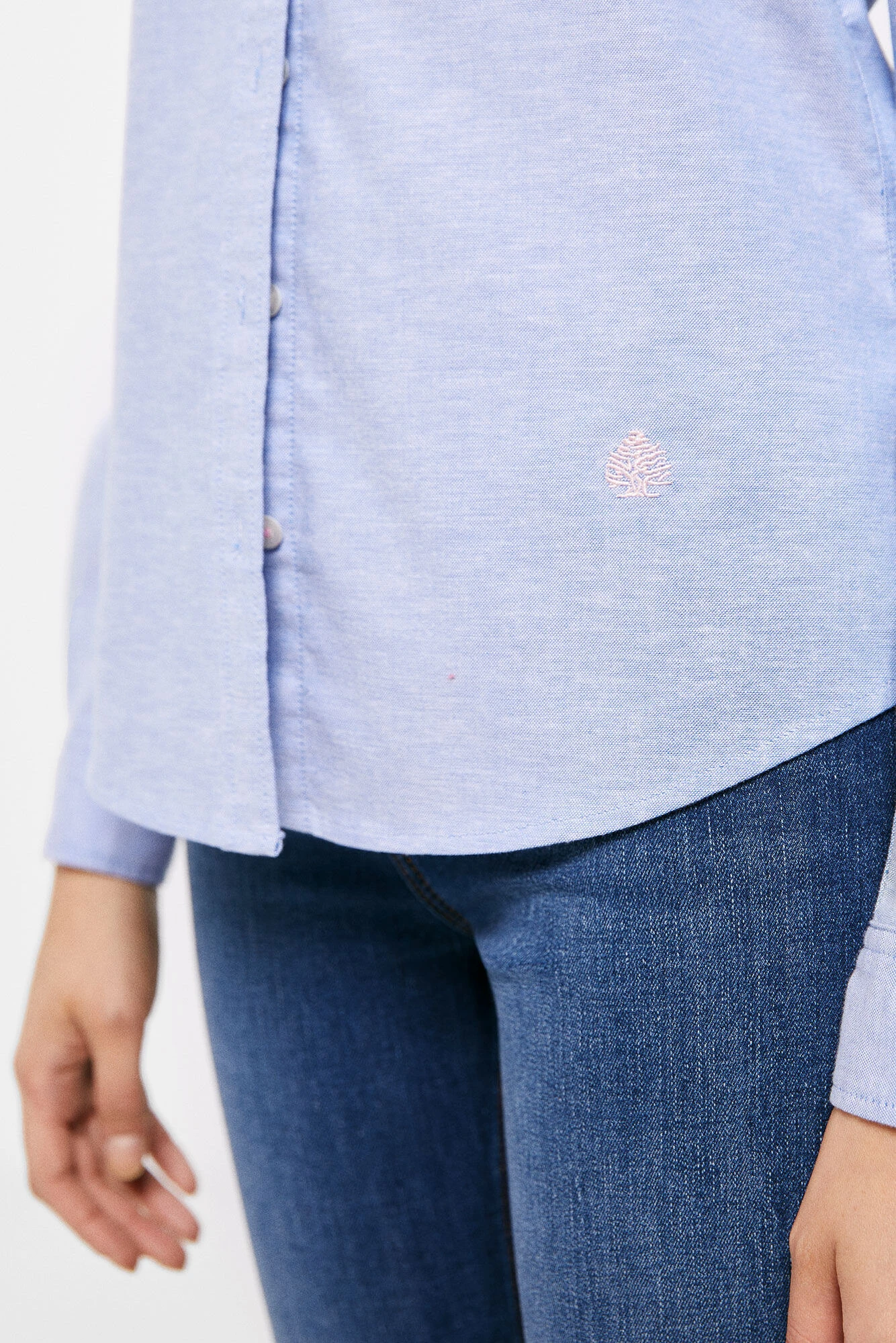 Women'secret Camisa Oxford Algodón 4 Women'secret Camisa Oxford Algodón – Image 4