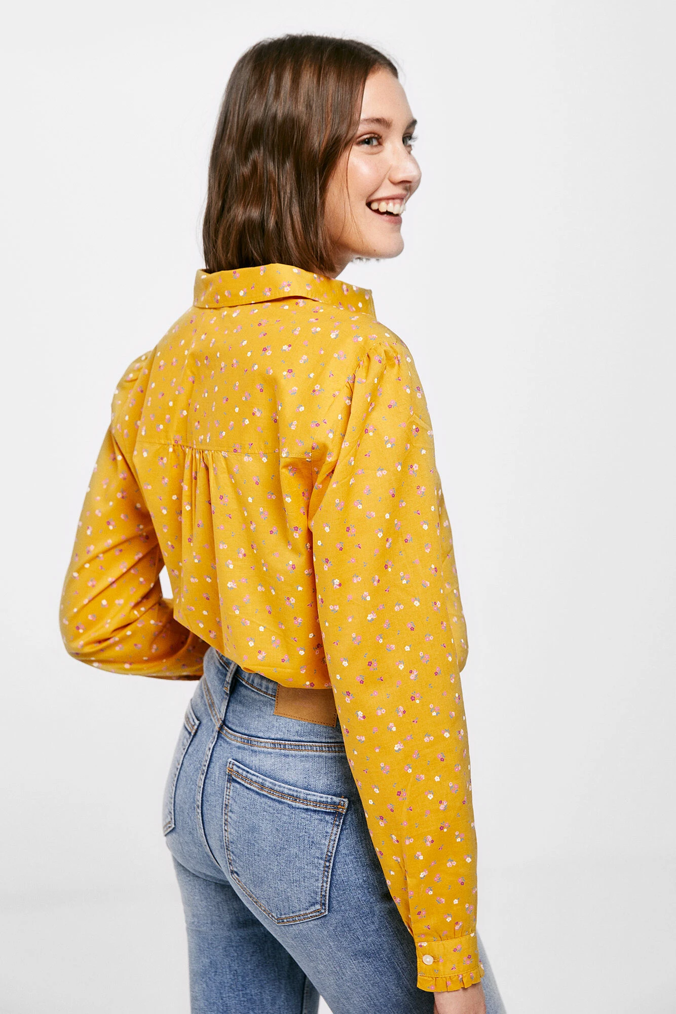 Women'secret Blusa Estampada Flor Liberty 3 Women'secret Blusa Estampada Flor Liberty – Image 3