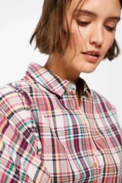 Women'secret Blusa Cuadros Mangas Bies 8 Women'secret Blusa Cuadros Mangas Bies -Women'secret Soldes Magasin P 679658574D2