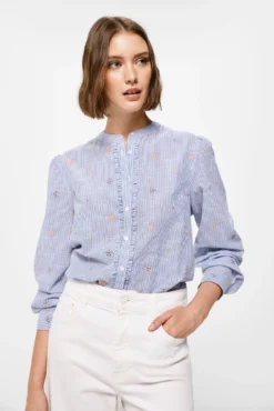 Women'secret Blusa Rayas Flores