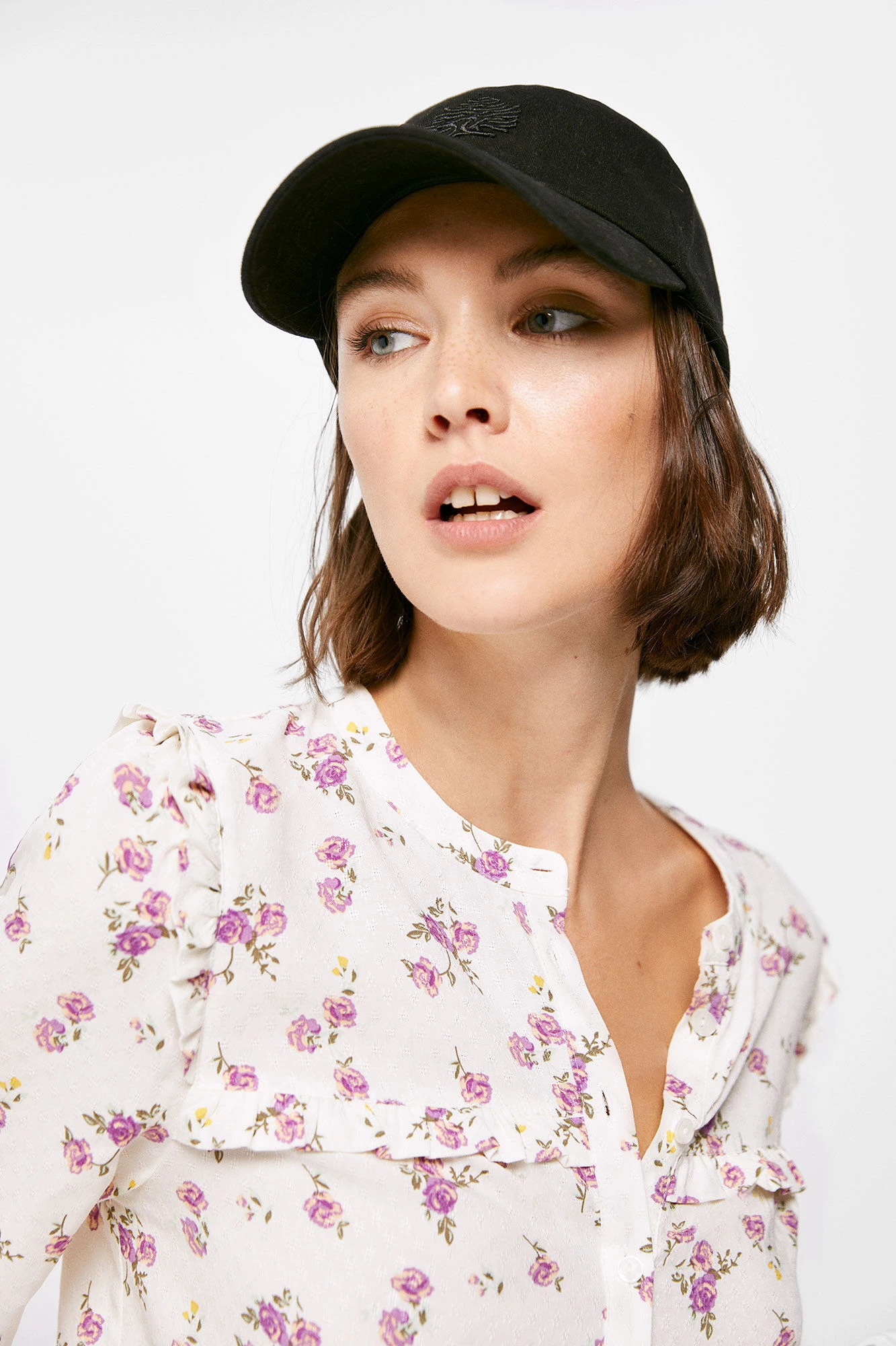 Women'secret Blusa Flores Volantes 3 Women'secret Blusa Flores Volantes – Image 3