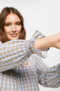 Women'secret Blusa Cuadros Bordados 10 Women'secret Blusa Cuadros Bordados -Women'secret Soldes Magasin P 679659816D3