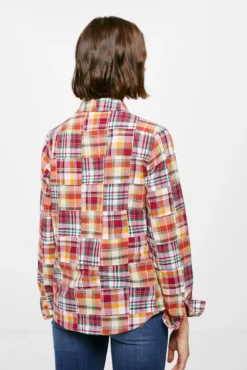 Women'secret Blusa Cuadros Patchwork -Women'secret Soldes Magasin P 679660167D3