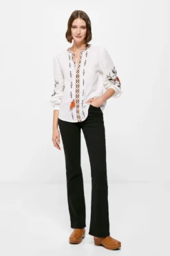 Women'secret Blusa Étnica Bordados -Women'secret Soldes Magasin P 679660251D2