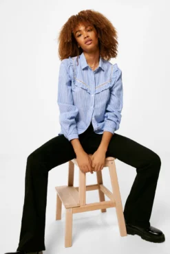 Women'secret Blusa Lace Volante