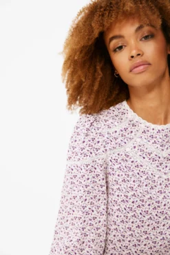 Women'secret Blusa Estampada Lace Insertado 7 Women'secret Blusa Estampada Lace Insertado -Women'secret Soldes Magasin P 679661353D2