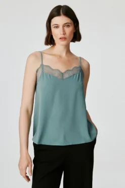 Women'secret Blusa Lencera De Tirantes