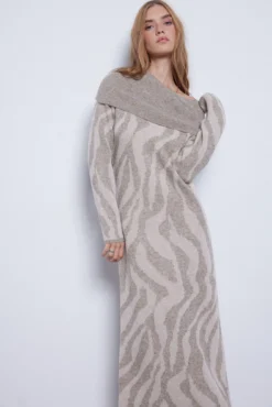 Women'secret Vestido Punto Jacquard Cebra 11 Women'secret Vestido Punto Jacquard Cebra -Women'secret Soldes Magasin P 689610756D3