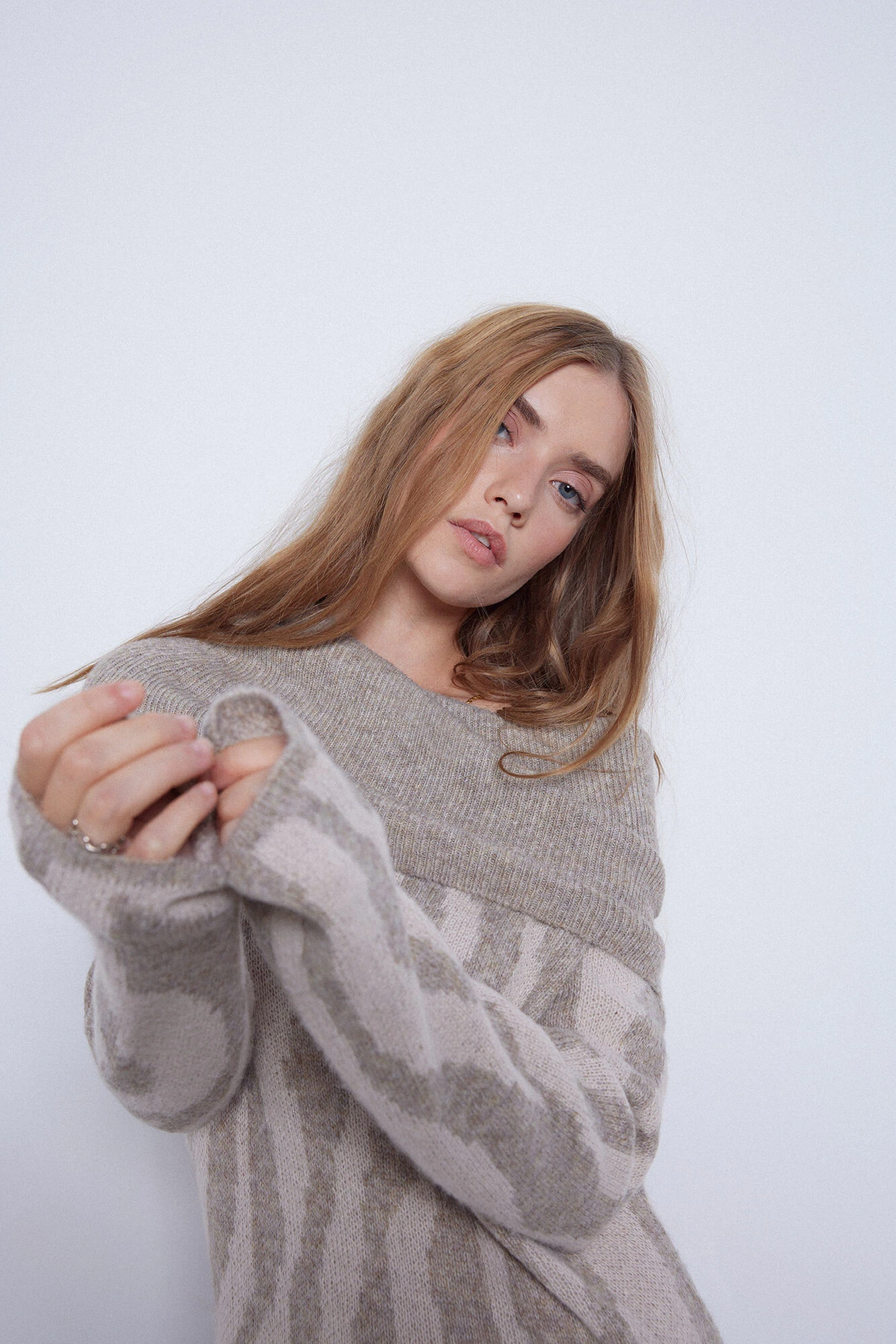 Women'secret Vestido Punto Jacquard Cebra 6 Women'secret Vestido Punto Jacquard Cebra – Image 6