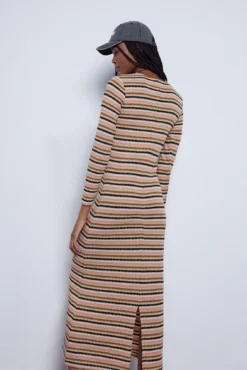 Women'secret Vestido De Punto Rayas 9 Women'secret Vestido De Punto Rayas -Women'secret Soldes Magasin P 689611298D3