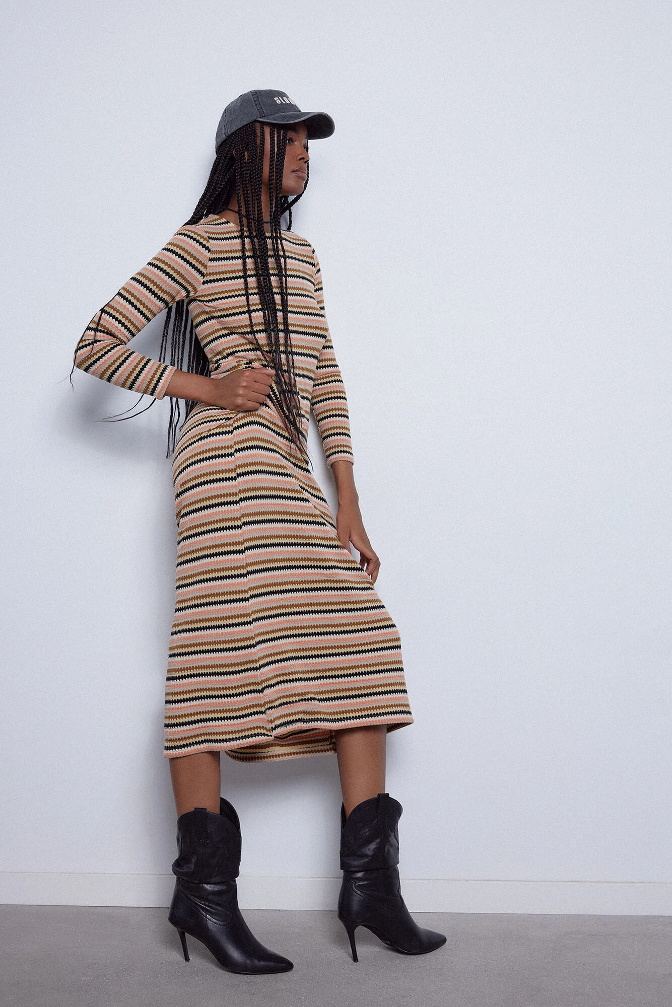 Women'secret Vestido De Punto Rayas 1 Women'secret Vestido De Punto Rayas