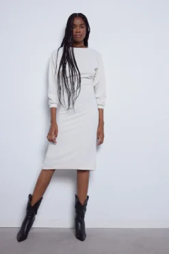 Women'secret Vestido De Punto Con Manga Murciélago -Women'secret Soldes Magasin P 689611496D2