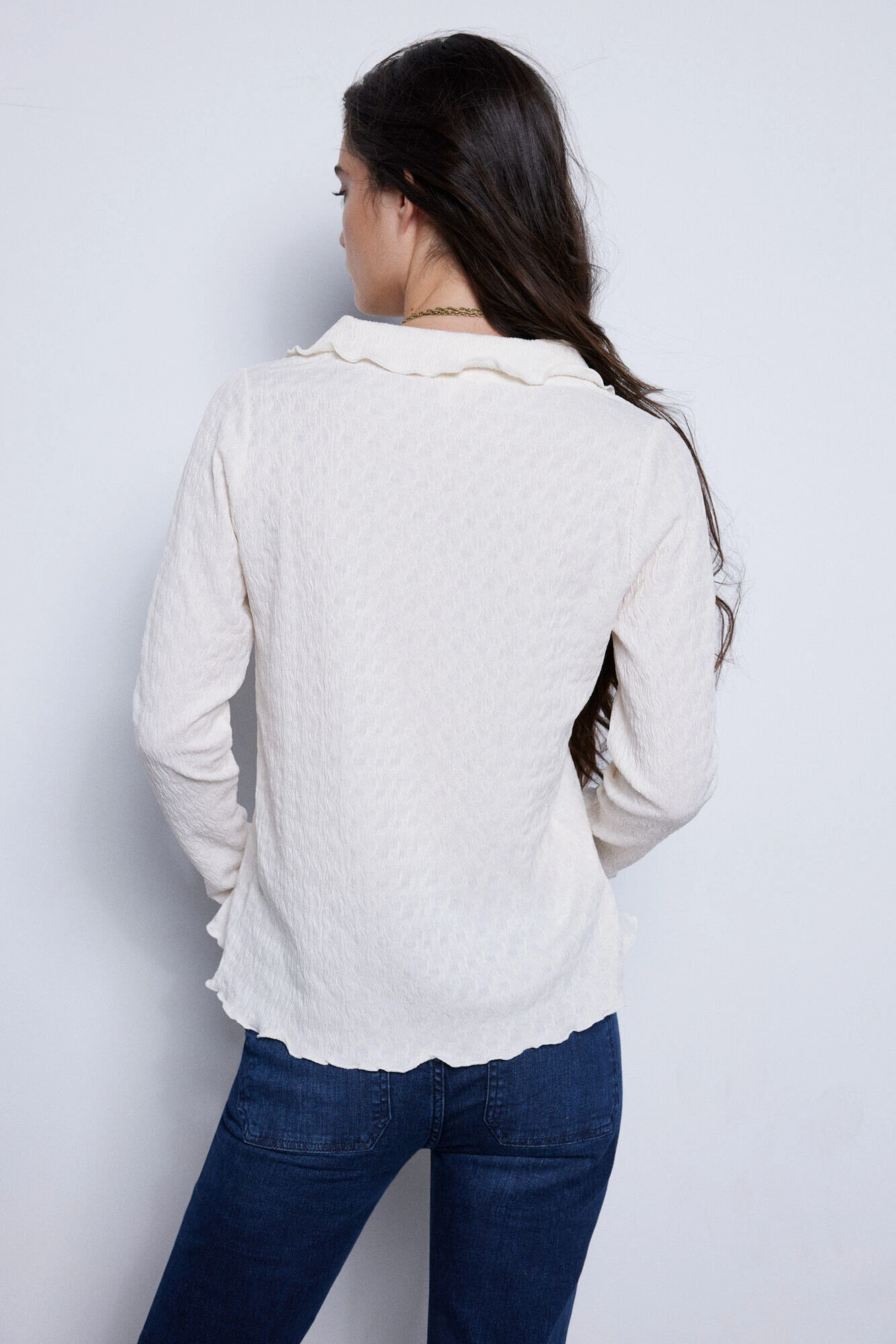 Women'secret Camisa De Punto Con Textura 6 Women'secret Camisa De Punto Con Textura – Image 6