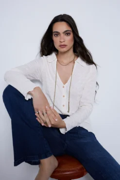 Women'secret Camisa De Punto Con Textura