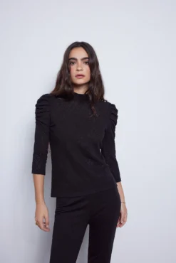 Women'secret Top Manga Larga Textura -Women'secret Soldes Magasin P 776612301D1