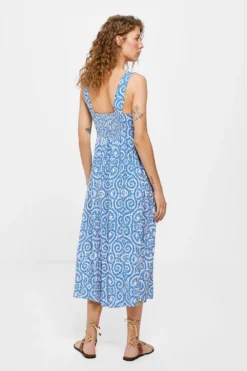 Women'secret Vestido Midi Cuerpo Corsetero -Women'secret Soldes Magasin P 795658302D2