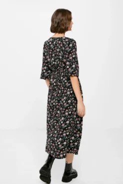 Women'secret Vestido Midi Estampado Flores -Women'secret Soldes Magasin P 795658920D2