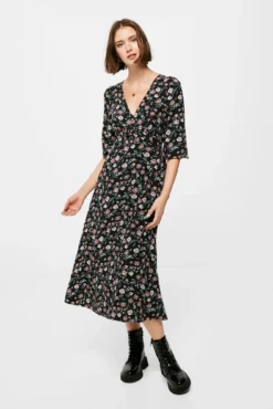 Women'secret Vestido Midi Estampado Flores