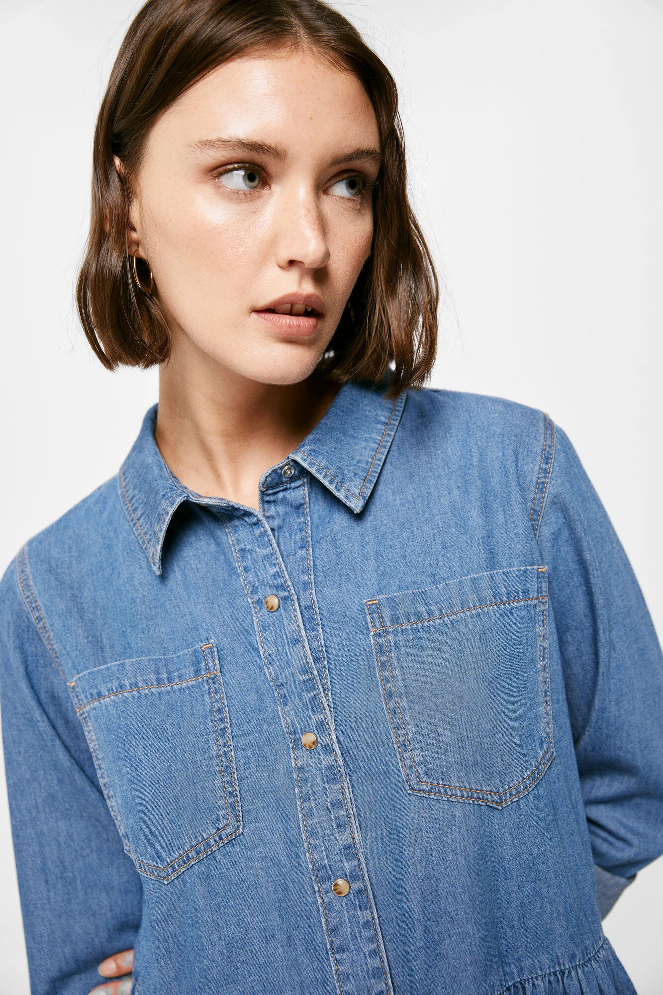 Women'secret Vestido Vaquero Lavado Sostenible 2 Women'secret Vestido Vaquero Lavado Sostenible – Image 2