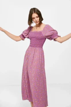 Women'secret Vestido Midi Nido De Abeja 7 Women'secret Vestido Midi Nido De Abeja -Women'secret Soldes Magasin P 795659478D1