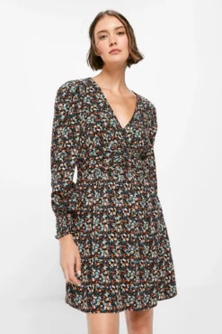 Women'secret Vestido Corto Entallado Estampado 7 Women'secret Vestido Corto Entallado Estampado -Women'secret Soldes Magasin P 795660311D1