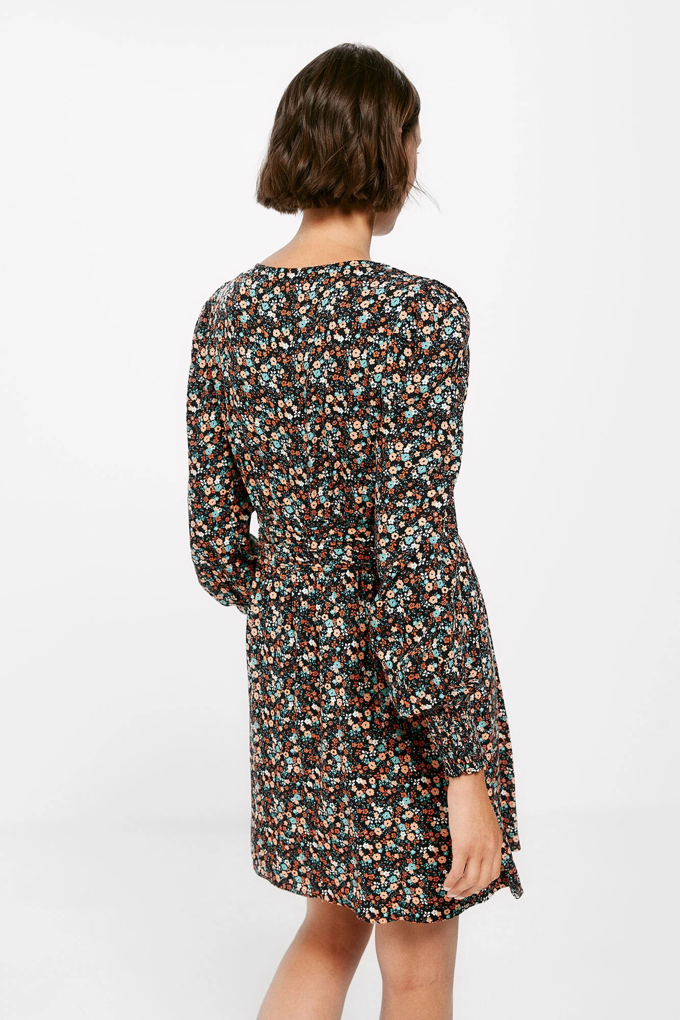 Women'secret Vestido Corto Entallado Estampado 4 Women'secret Vestido Corto Entallado Estampado – Image 4