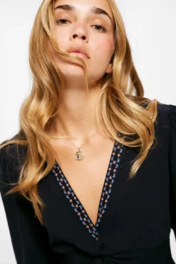 Women'secret Vestido Midi Cenefas Posicionales 7 Women'secret Vestido Midi Cenefas Posicionales -Women'secret Soldes Magasin P 795660589D2