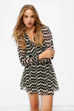 Women'secret Vestido Corto Bicolor Lurex 7 Women'secret Vestido Corto Bicolor Lurex -Women'secret Soldes Magasin P 795660801D1