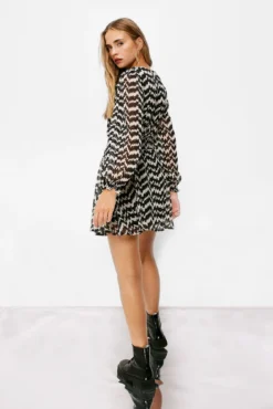 Women'secret Vestido Corto Bicolor Lurex 9 Women'secret Vestido Corto Bicolor Lurex -Women'secret Soldes Magasin P 795660801D3