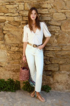 Women'secret Angela Vaqueros Mom Bordados