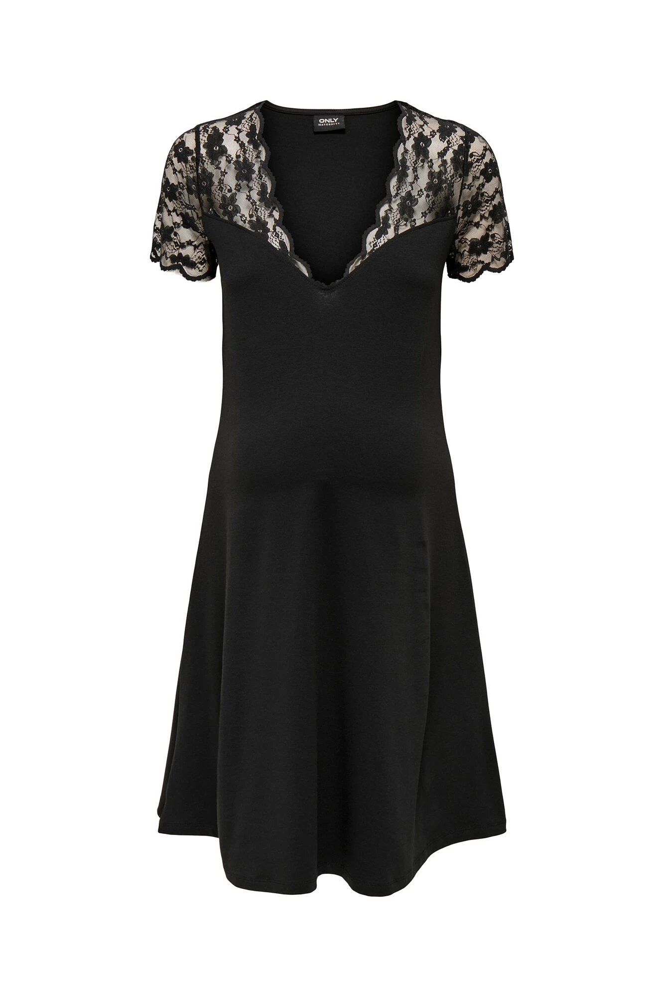 Women'secret Vestido Corto Escote Pico Maternity 6 Women'secret Vestido Corto Escote Pico Maternity – Image 6