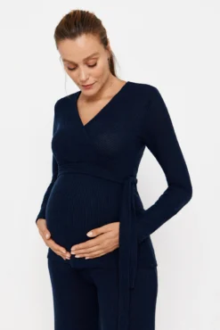 Women'secret Top De Punto Escote Cruzado Maternity