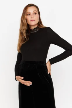 Women'secret Top Cuello De Canalé Maternity