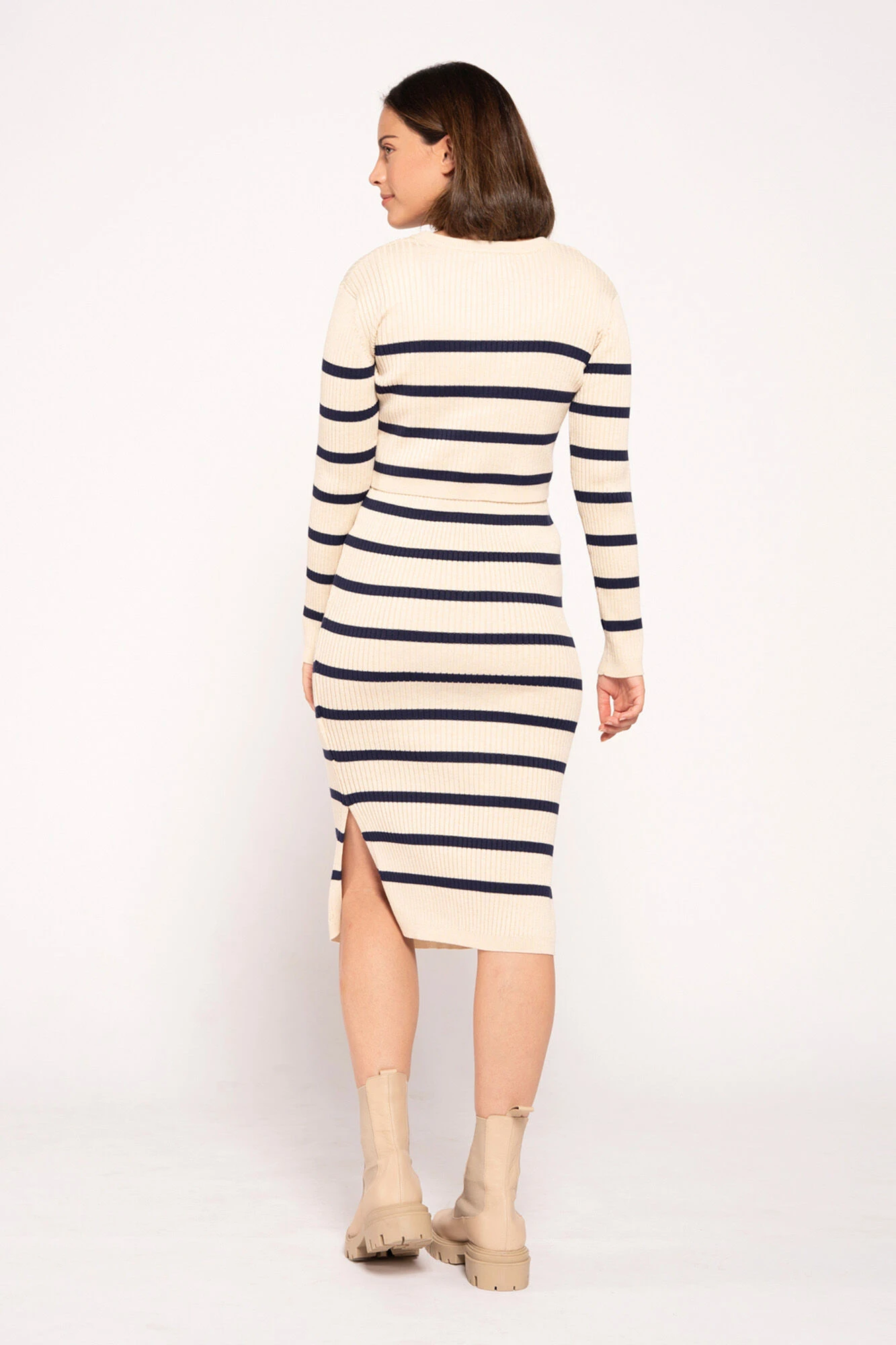 Women'secret Vestido Lactancia De Punto Con Rayas 8 Women'secret Vestido Lactancia De Punto Con Rayas – Image 8