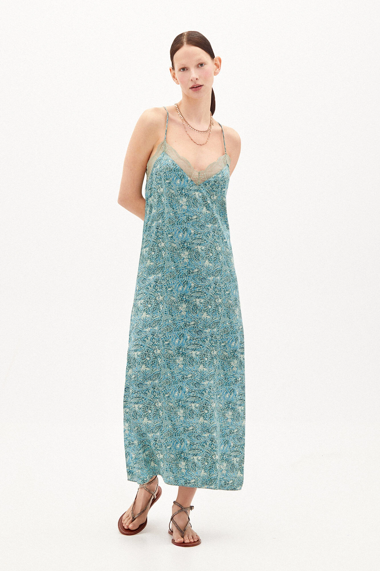 Women'secret Runa Vestido Lencero Estampado 2 Women'secret Runa Vestido Lencero Estampado – Image 2