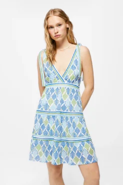 Women'secret Vestido Corto Estampado Lazos 6 Women'secret Vestido Corto Estampado Lazos -Women'secret Soldes Magasin P 895610502D1