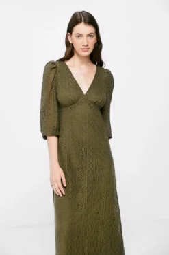 Women'secret Vestido Midi Crochet -Women'secret Soldes Magasin P 895612990D1
