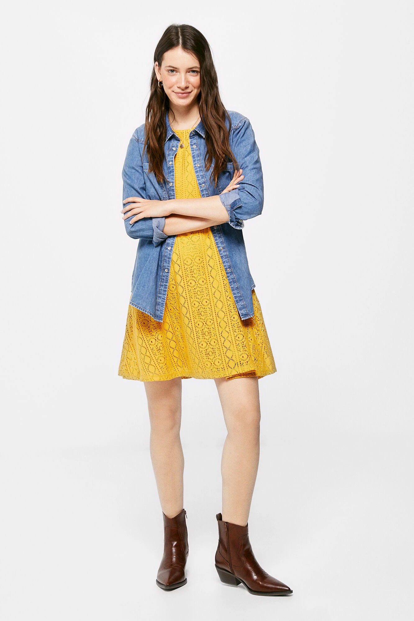 Women'secret Vestido Corto Crochet 1 Women'secret Vestido Corto Crochet